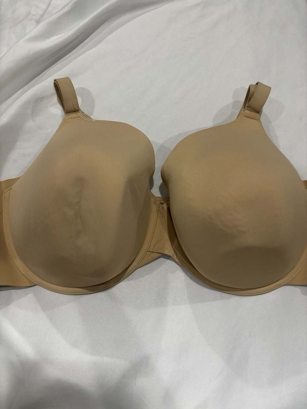Cacique Lightly Lined Full Coverage Underwire Bra Nude Tan 48DDD